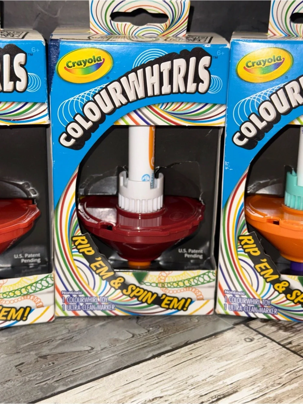 Crayola ColourWhirls Spinner 3pks - NEW